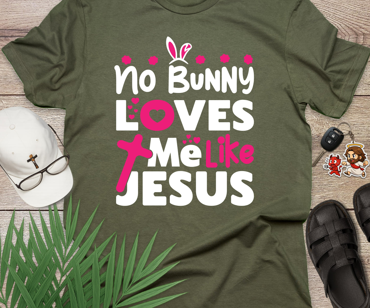 No Bunny Loves Me Like Jesus T-Shirt