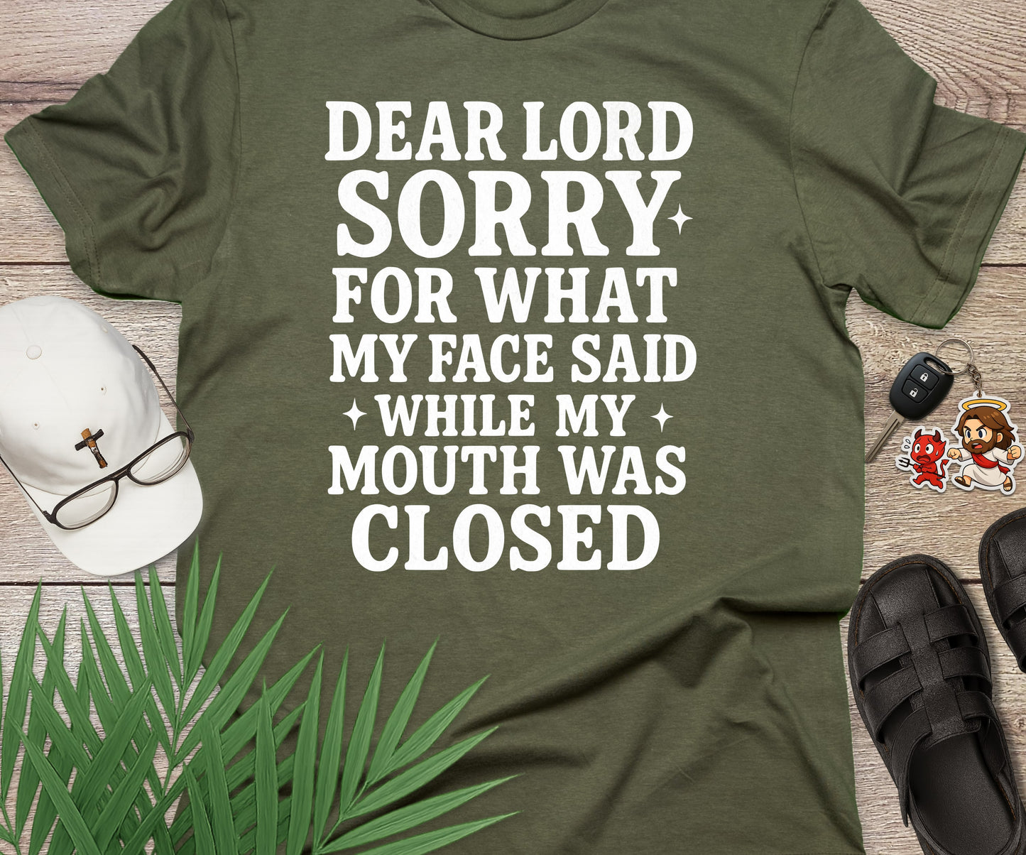 Sorry For What My Face Said Lord