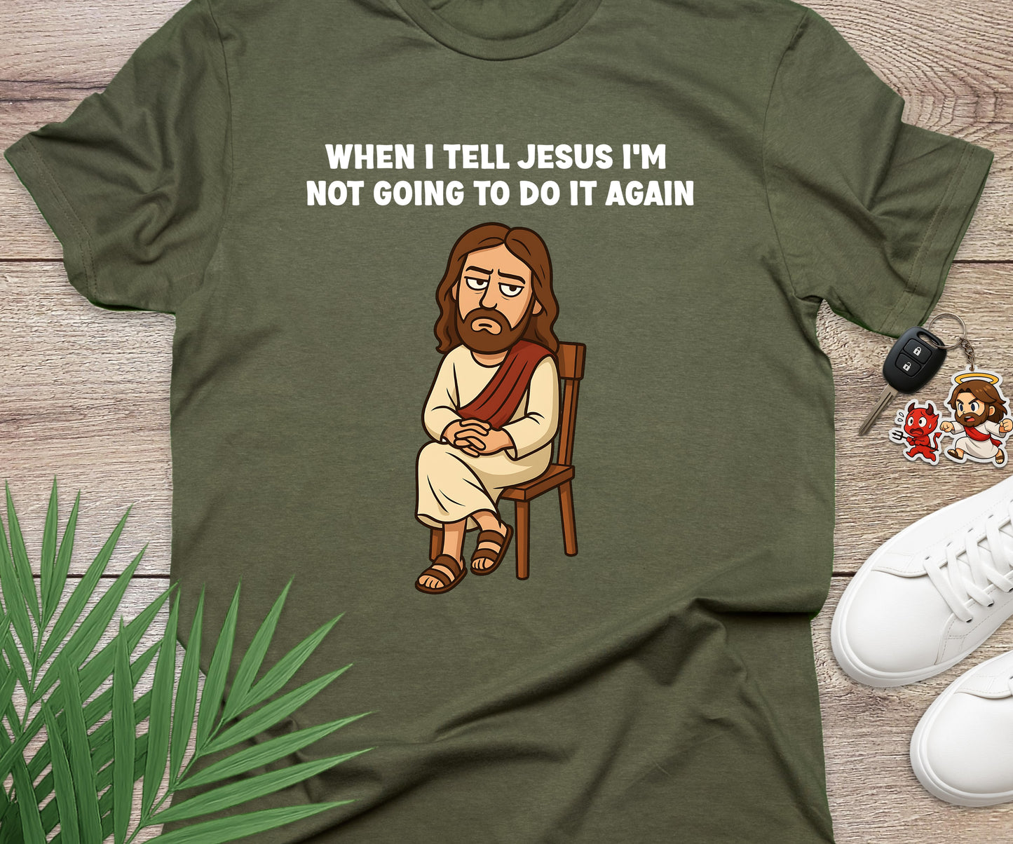 Unimpressed Jesus