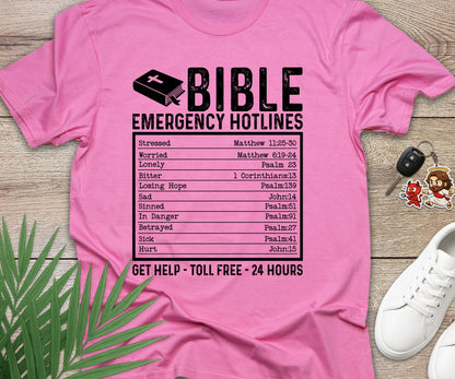 Bible Emergency Hotlines