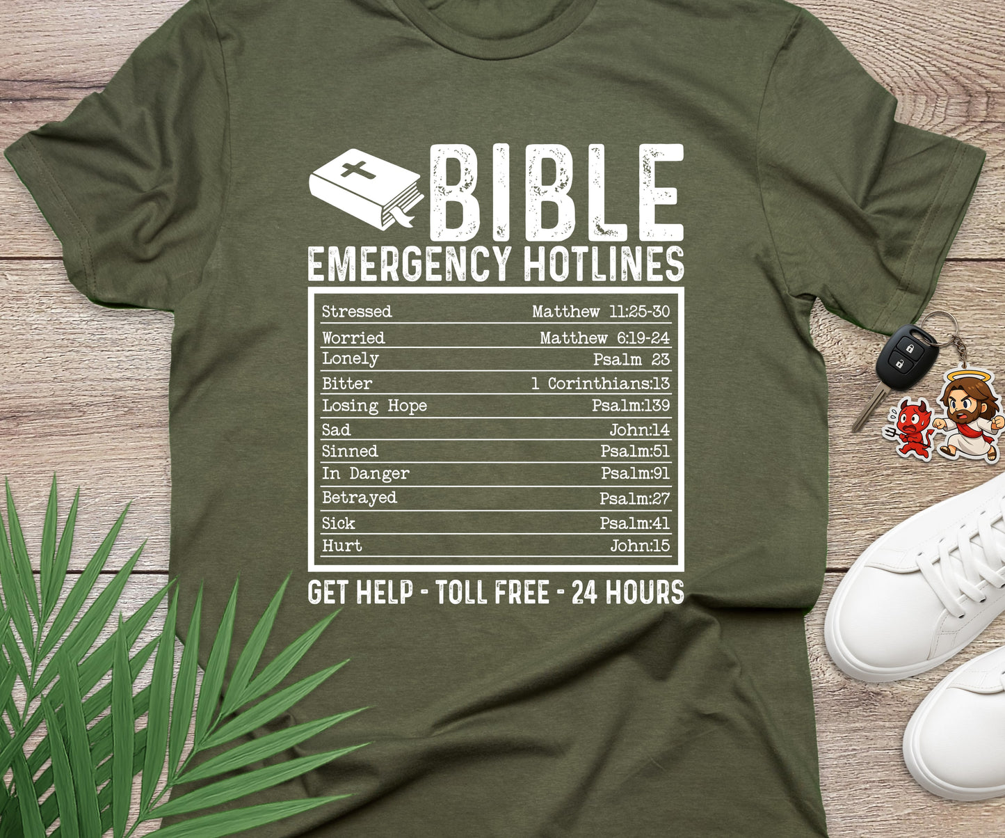 Bible Emergency Hotlines