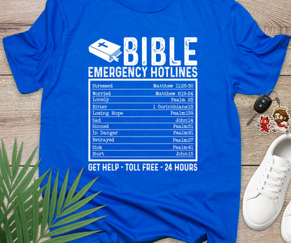Bible Emergency Hotlines