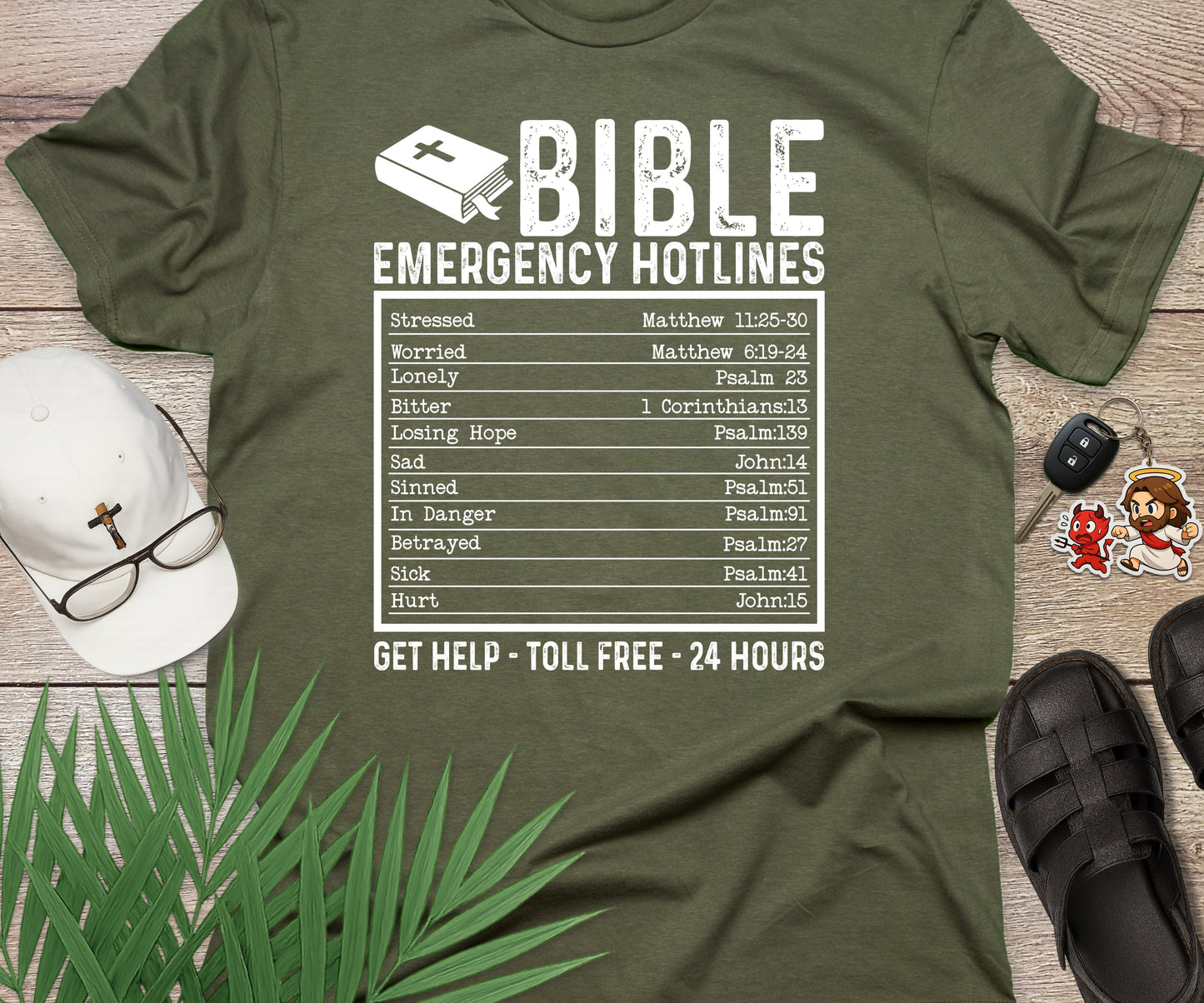 Bible Emergency Hotlines