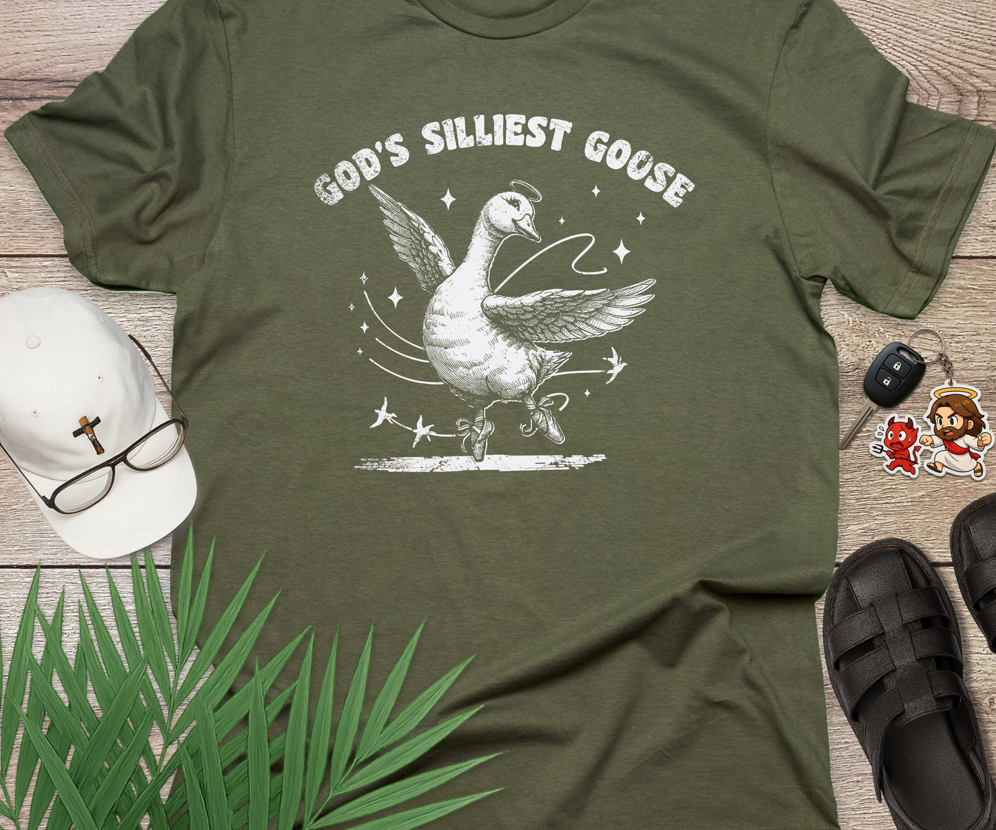 God's Silliest Goose Christian T-Shirt