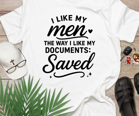 I Like My Men Saved