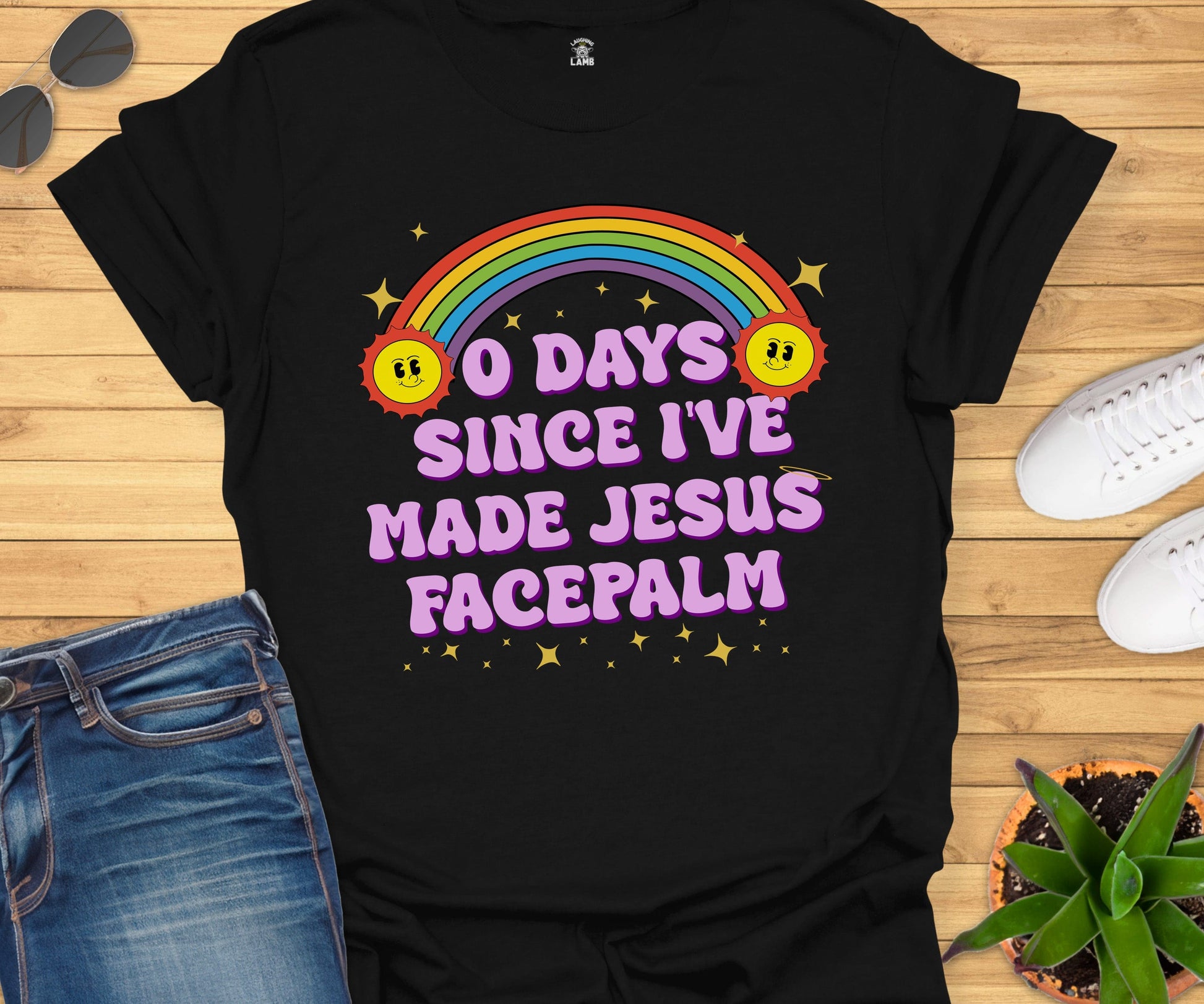 Zero Days Since I've T-Shirt - Laughing Lamb